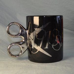 *BOGO mugs* 12 oz Schwarzkopf scissor mug (461w)